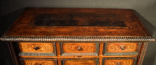 Antiquités - Cabinet marqueté - Vérone, Renaissance Italienne fin du 16e siècle